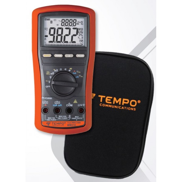 TEMPO MM810 True-RMS Digital Multimeter 